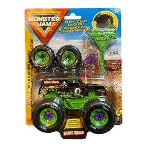 Monster Jam Grave Digger Mechanix Build & Rebuild 1:43 Truck